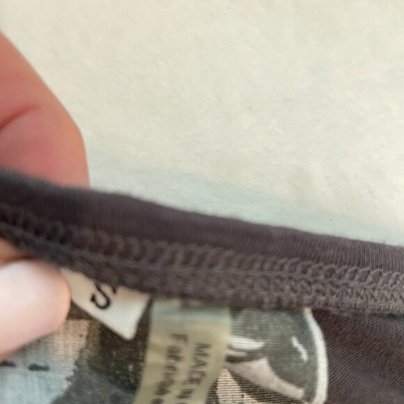 YOUNG FABULOUS & BROKE Gray and Black Tones Long Dress Size S - Picture 10 of 11